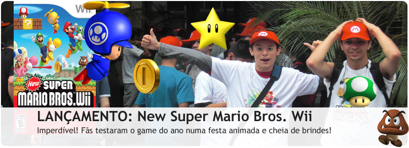 Evento de New Super Mario Bros. Wii