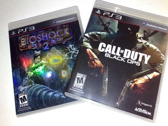 Os games que comprei na loja oficial e na zona cinza